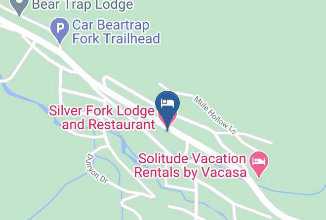 Silver Fork Lodge And Restaurant Map