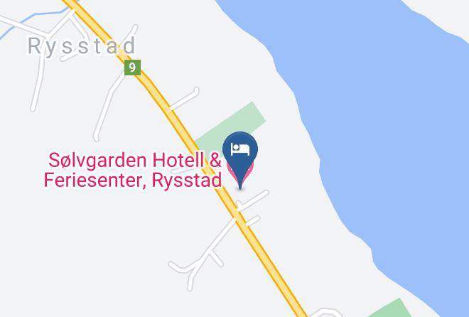 Silver Garden Hotel & Feriesenter Rysstad Map