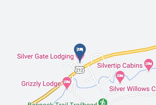 Park - Silver Gate Lodging Maps