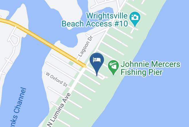 Silver Gull Motel Map