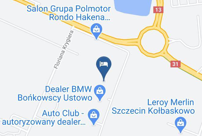 Silver Hotel Szczecin & Gokart Center Map