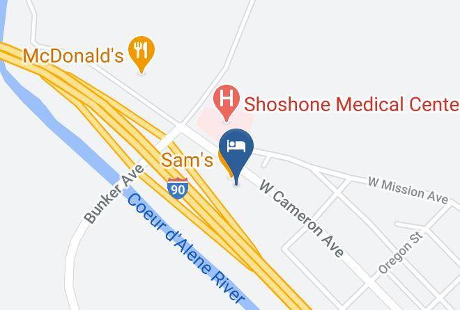 Shoshone - Silver Inn Maps