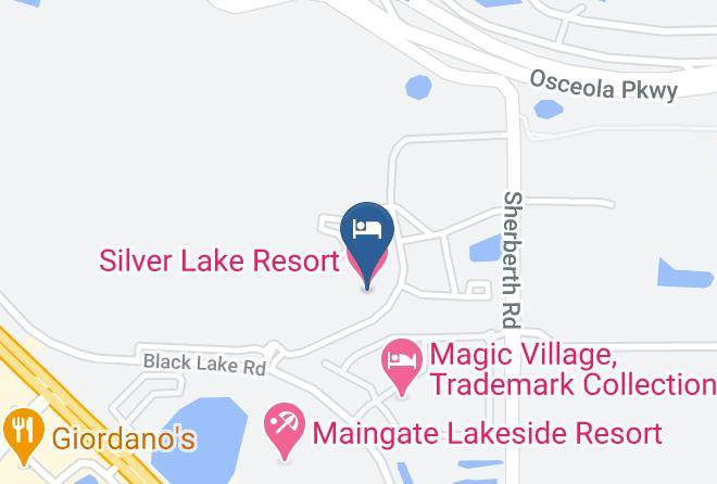 Osceola - Silver Lake Resort Maps
