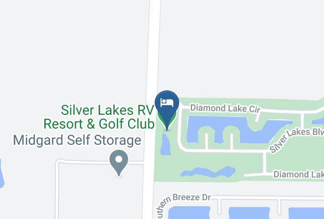 Collier - Silver Lakes Rv Resort & Golf Club Maps