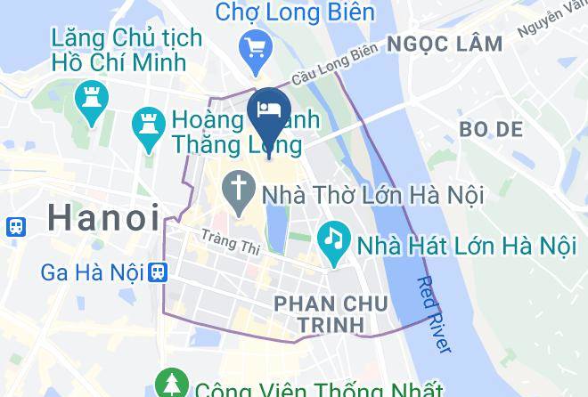 Silver Legend Hanoi Hotel Map