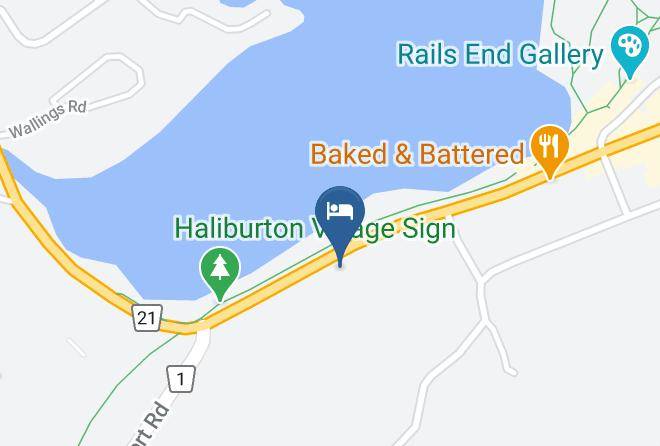 Haliburton - Silver Maple Motel Maps