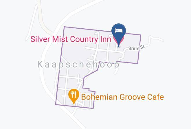 Mbombela - Silver Mist Country Inn Maps