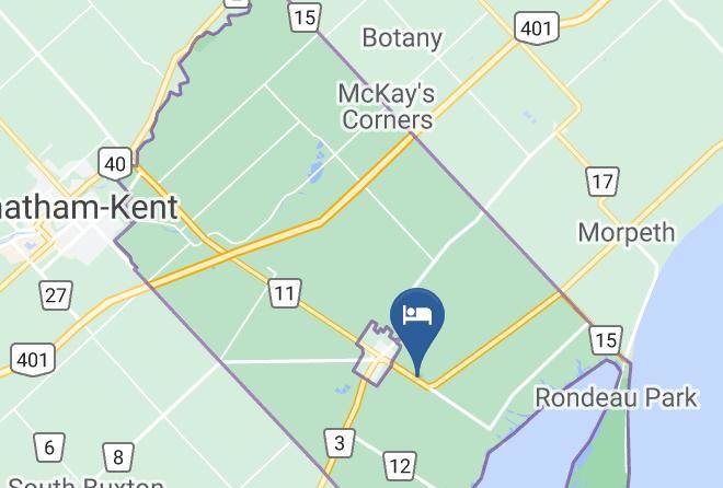 Chatham Kent - Silver Motel Maps