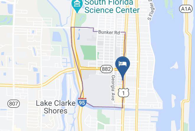 Palm Beach - Silver Palm Lodge Maps