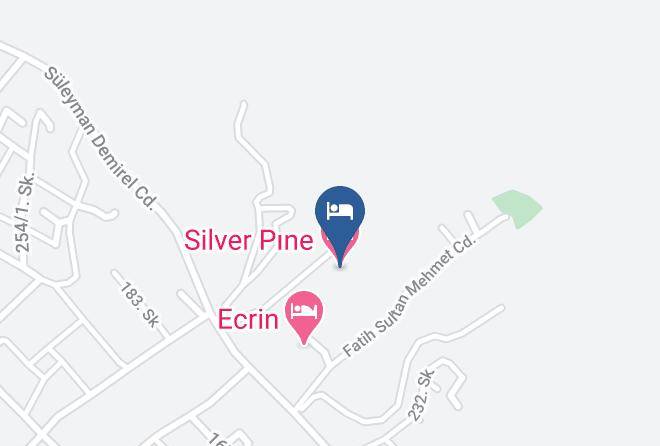 Fethiye - Silver Pine Hotel Maps