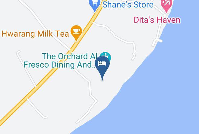 Negros Oriental - Silver Reef Dive Resort Maps