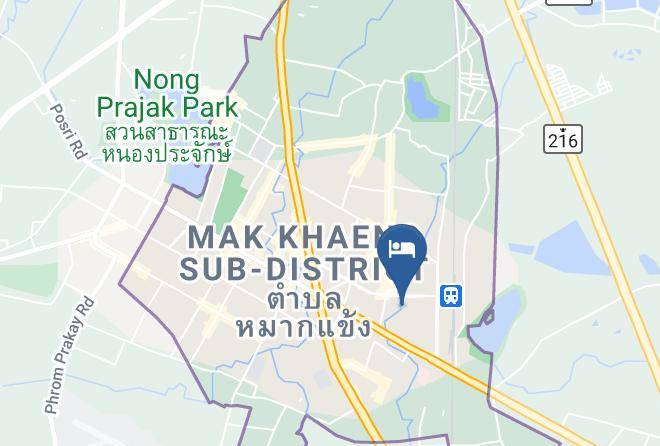 Mueang Udon Thani District - Silver Reef Hotel Maps