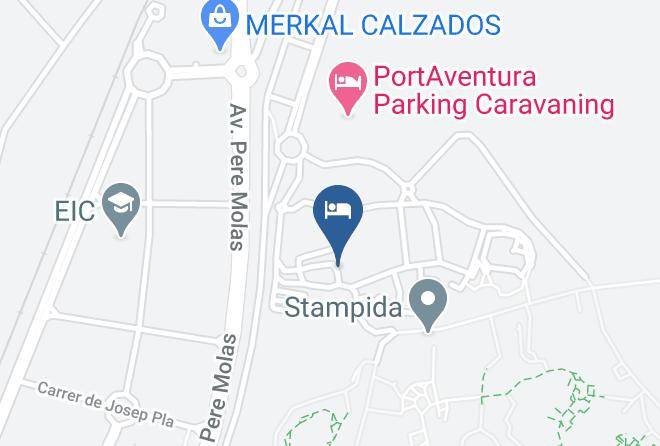 Tarragona - Portaventura Hotel Gold River Maps