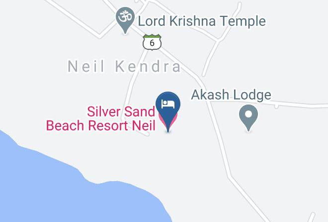Port Blair - Silver Sand Neil Maps