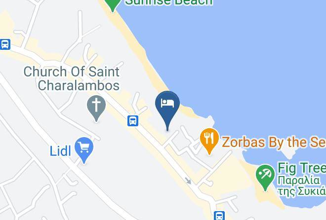 Cyprus - Silver Sands Beach Hotel Maps