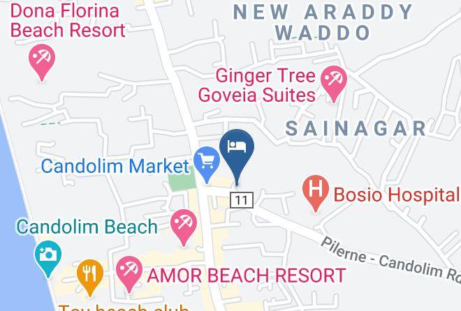 Silver Sands Hideaway Map