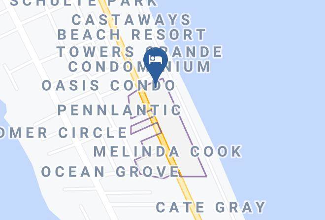 Silver Sands Inn Map