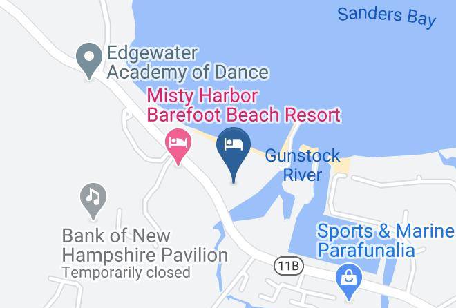 Silver Sands Motel Map
