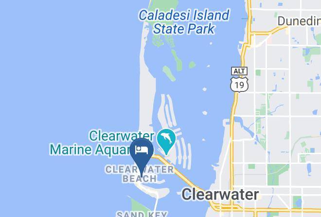 Silver Sands Motel Map