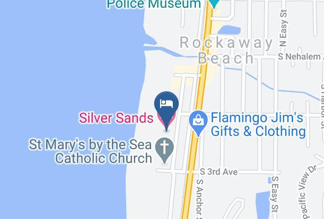 Tillamook - Silver Sands Motel Maps