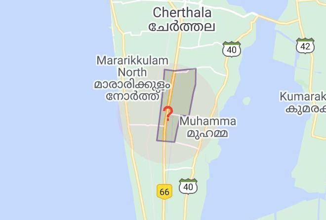 Cherthala - Silver Sands Residency Maps