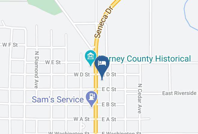 Harney - Silver Spur Motel Maps