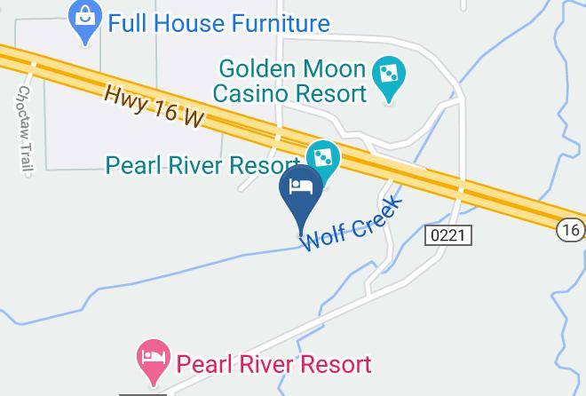 Neshoba - Silver Star Hotel & Casino Maps