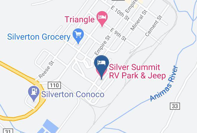 San Juan - Silver Summit Rv Park & Jeep Maps
