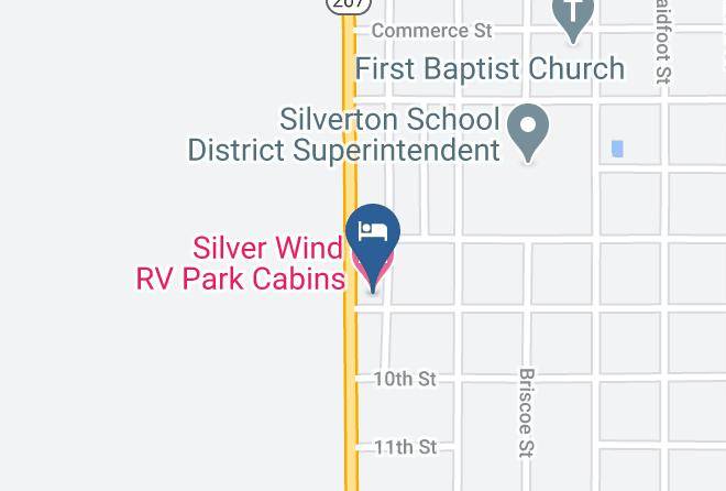 Briscoe - Silver Wind Rv Park Cabins Maps