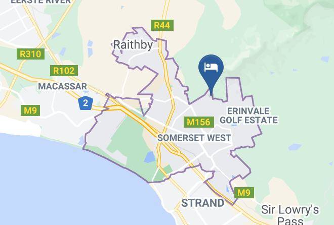 City Of Cape Town - Silverboom Boutique B&b Maps