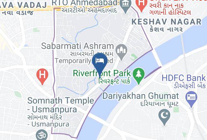 Ahmadabad - Silvercloud Hotel & Banquets Maps
