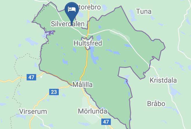 Hultsfred - Silverdalshalsan Maps