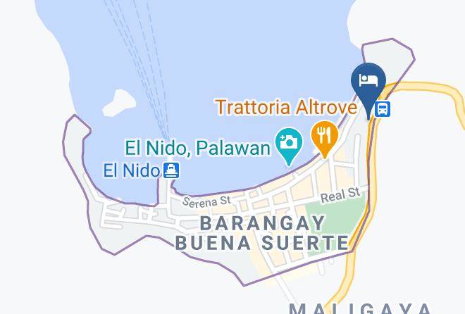 Palawan - Silverise Pension Maps