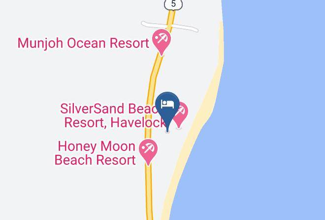Port Blair - Silversand Beach Resort Maps