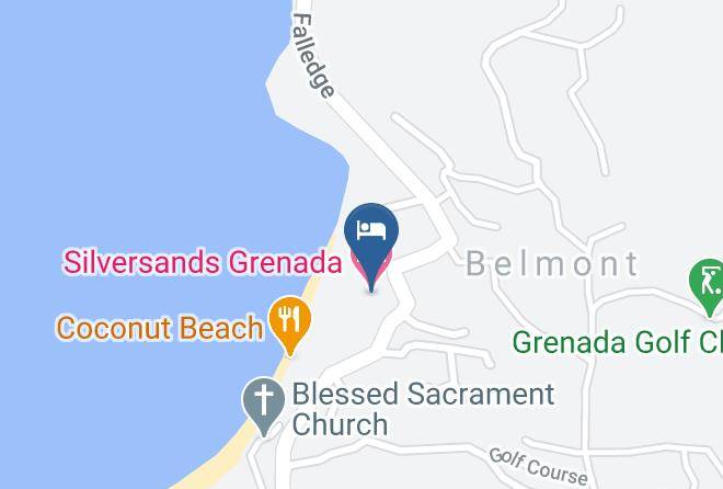 Saint George S - Silversands Grenada Maps