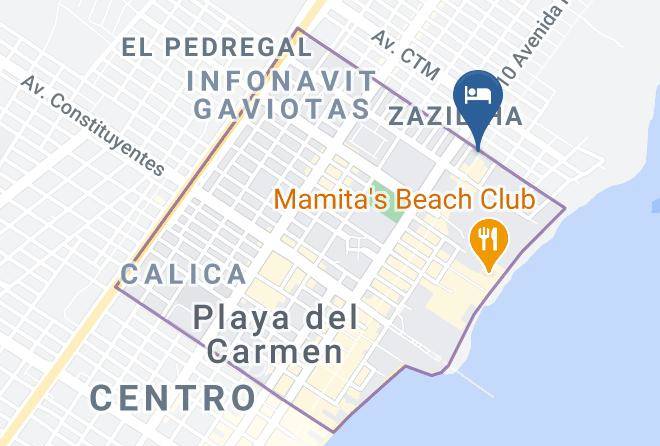 Silversands Hotel Boutique Map