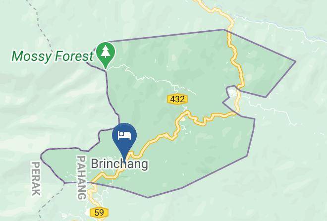 Cameron Highlands District - Silverstar Charcoal Steamboat Restaurant Maps