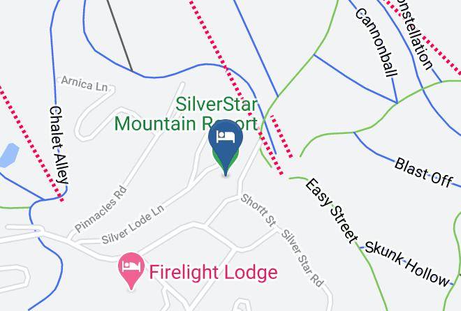 North Okanagan - Silverstar Mountain Resort Maps