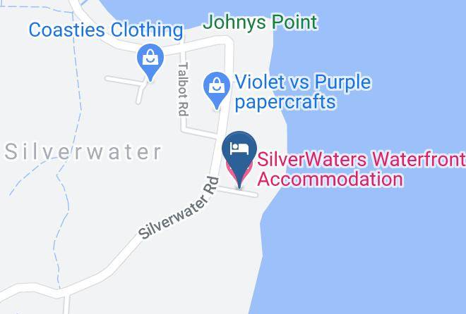Lake Macquarie - Silverwaters Waterfront Accommodation Maps