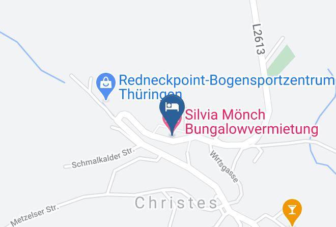 Schmalkalden Meiningen - Silvia Monch Bungalowvermietung Maps