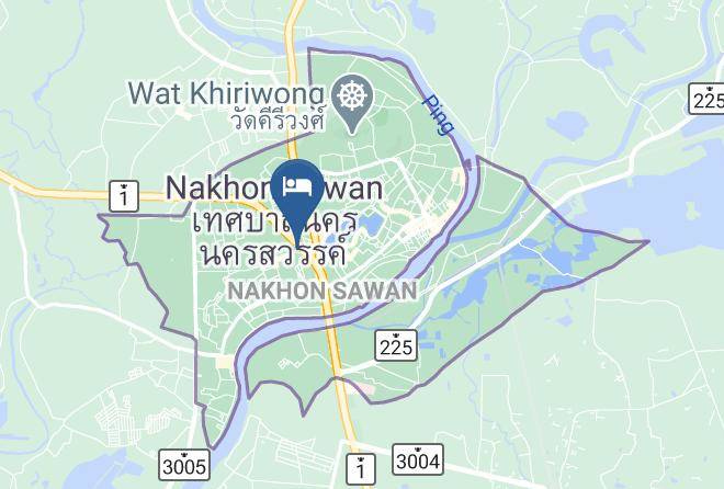 Amphoe Mueang Nakhon Sawan - Sim Palace Hotel Maps