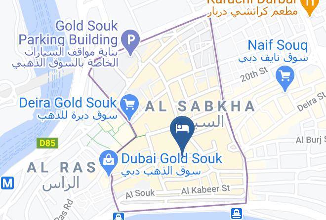 Dubai - Sima Hotel Maps