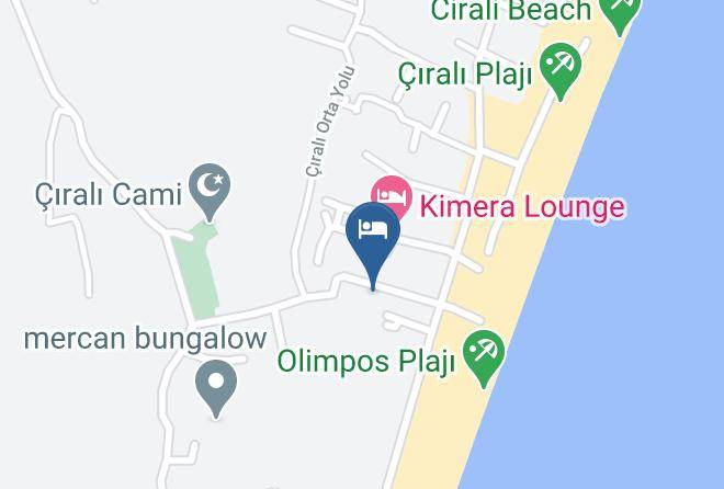 Antalya - Sima Peace Pansiyon Maps