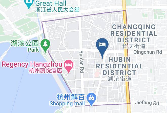 Hangzhou - Simago Business Hotel Maps