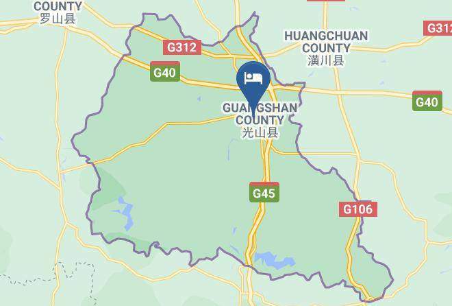 Xinyang - Simaguang Hotel Maps