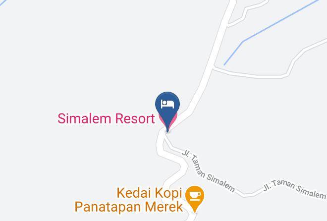 Karo Regency - Simalem Resort Maps