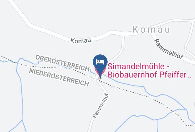 Freistadt - Simandelmuhle Biobauernhof Pfeiffer Vogl Maps
