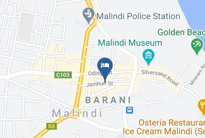 Kilifi - Simba Hotel Maps