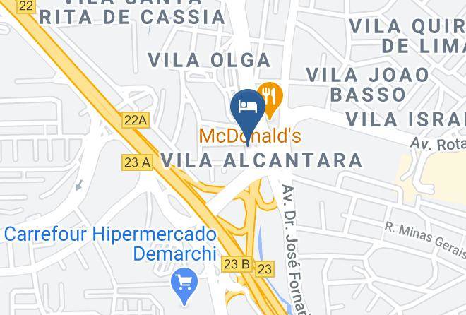 Sao Bernardo Do Campo - Simba Hotel Maps