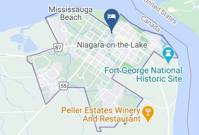 Niagara - Simcoe Manor Country Inn Maps